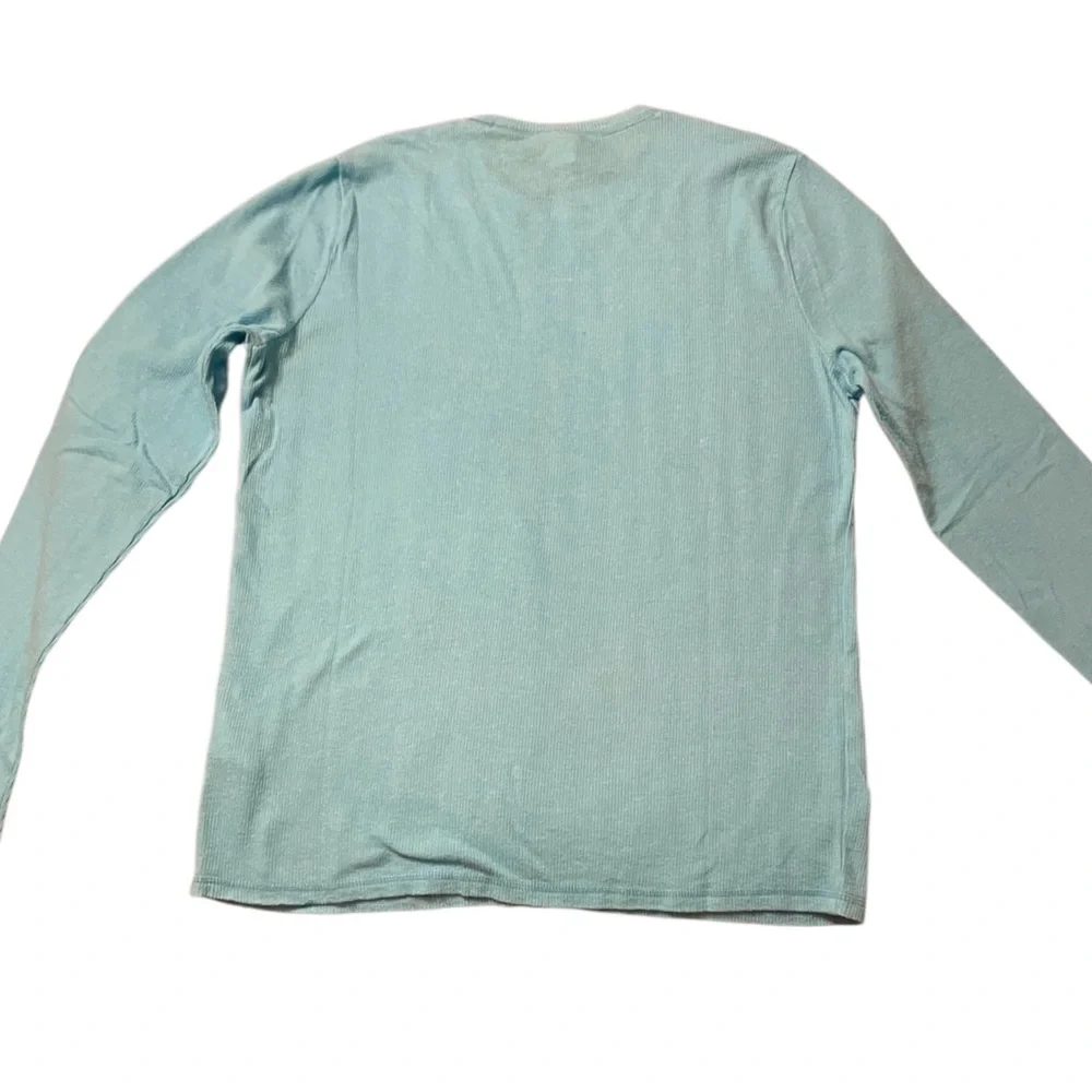 Hollister California Men’s Lightweight Crewneck Sweater – Size L – Aqua
